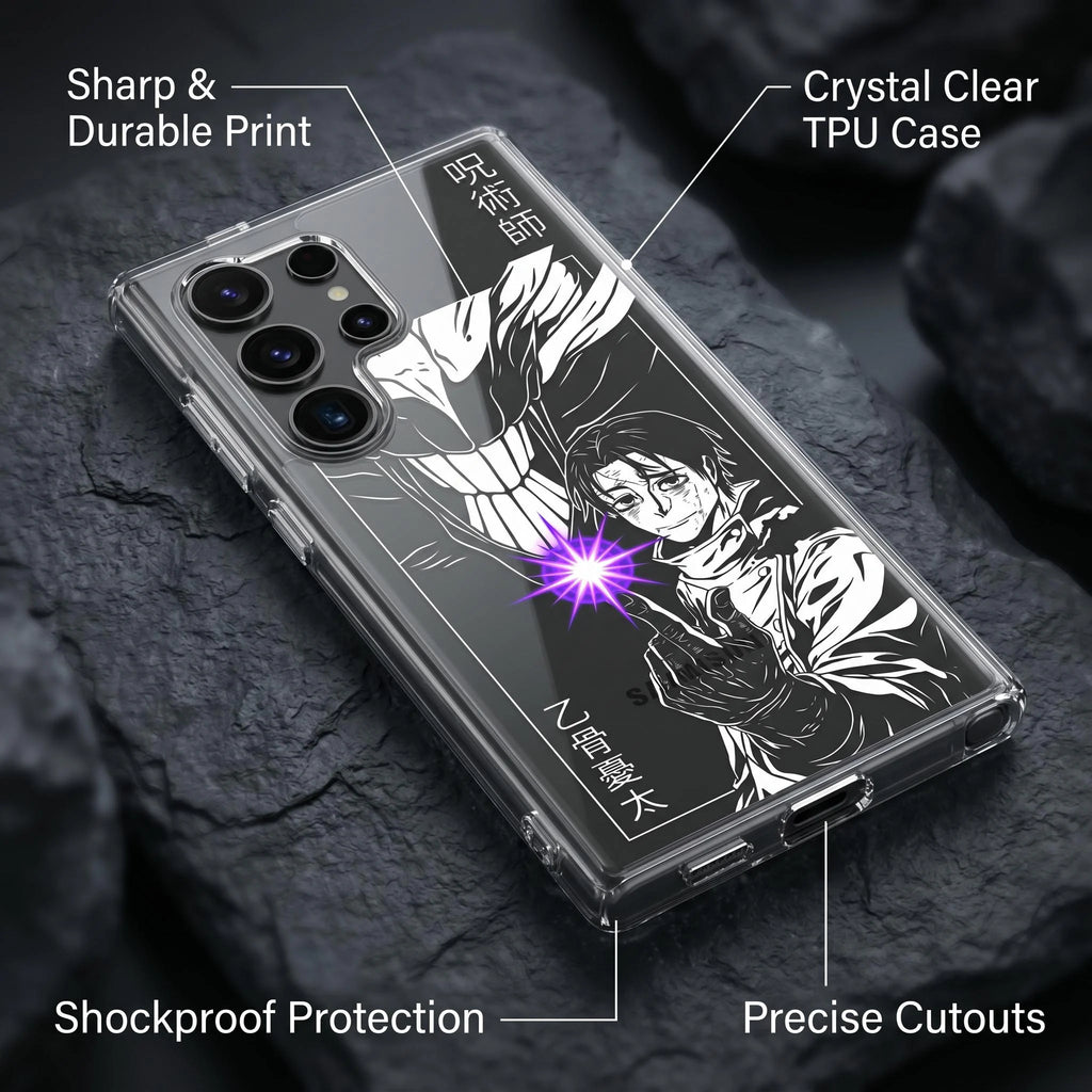 Okkotsu Yuta & Rika Orimoto Samsung Case | Jujutsu Kaisen Anime Merch