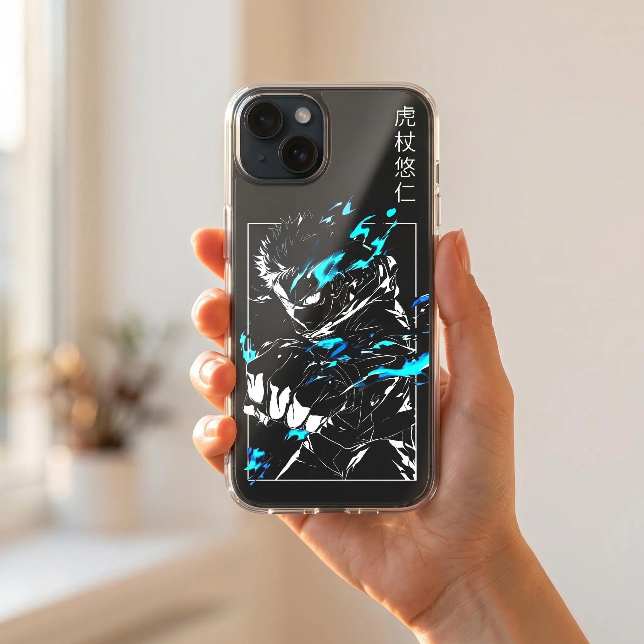 Yuji Itadori Cursed Energy iPhone Case | Jujutsu Kaisen Anime Merch